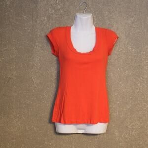 Express Sexy Basics Scoop Neck Tee